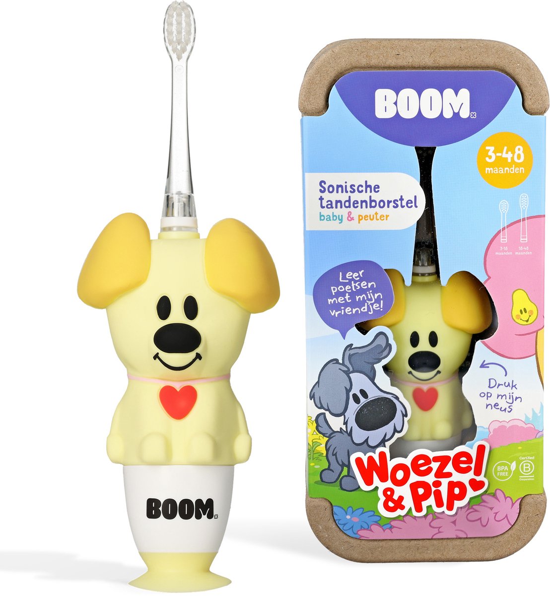 Afbeelding van BOOMBRUSH Woezel & Pip Elektrische - Review & Vergelijking