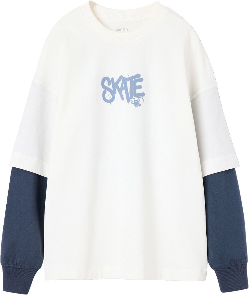 Jonen T-shirt met laagjeseffect jongen