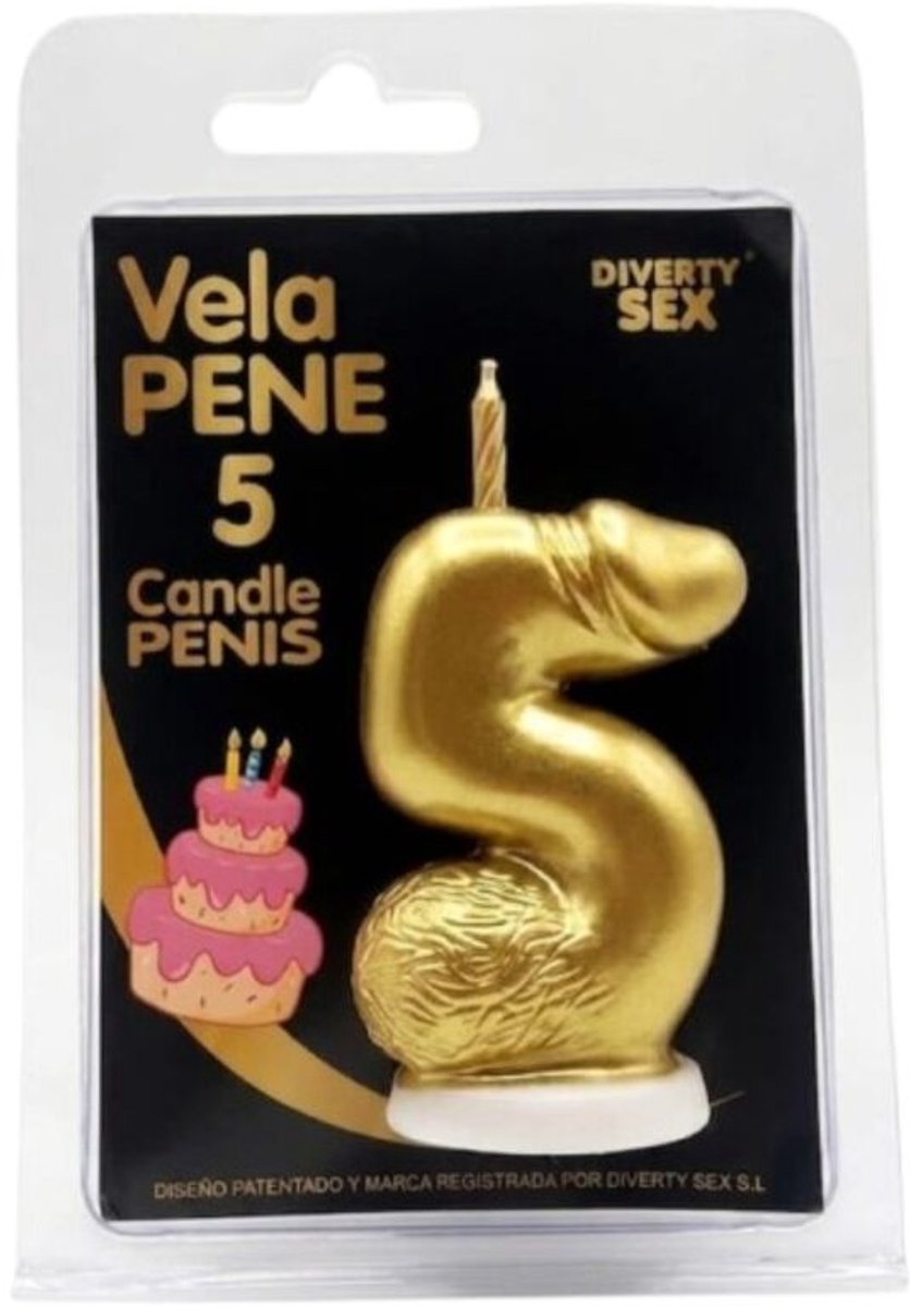 Peniskaars Nummer 5 Goud