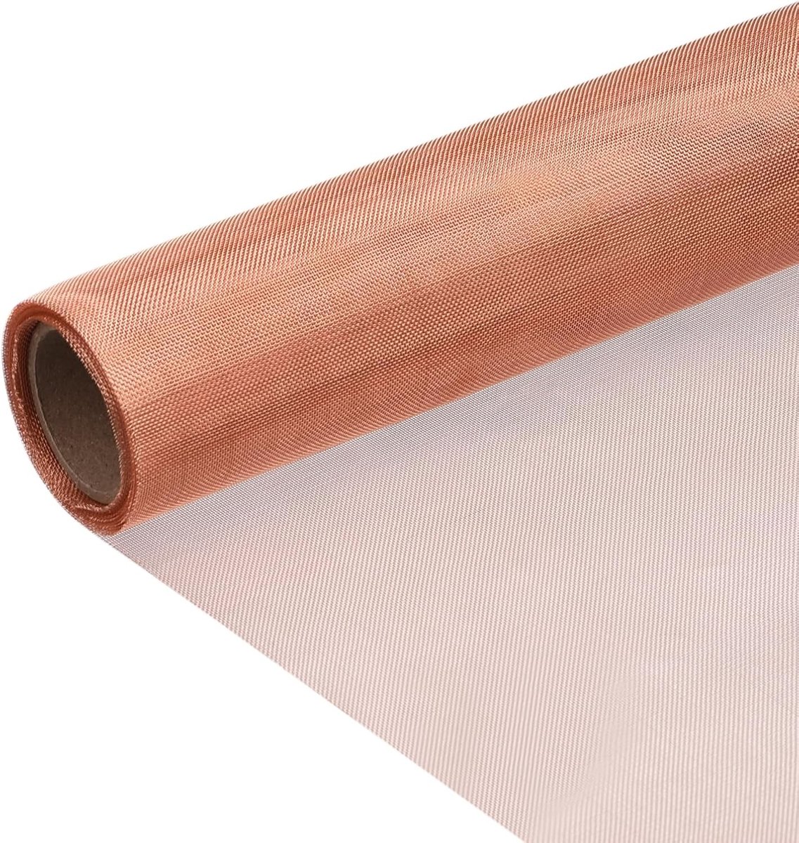 Fijn gaas rvs - Goud - 40, 20 x 20 cm - Koperen Gaasrol voor Tuin en Huis
