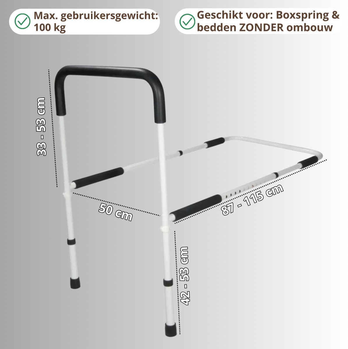 Multimotion Multimotion Verstelbare Bedbeugel - afbeelding 2