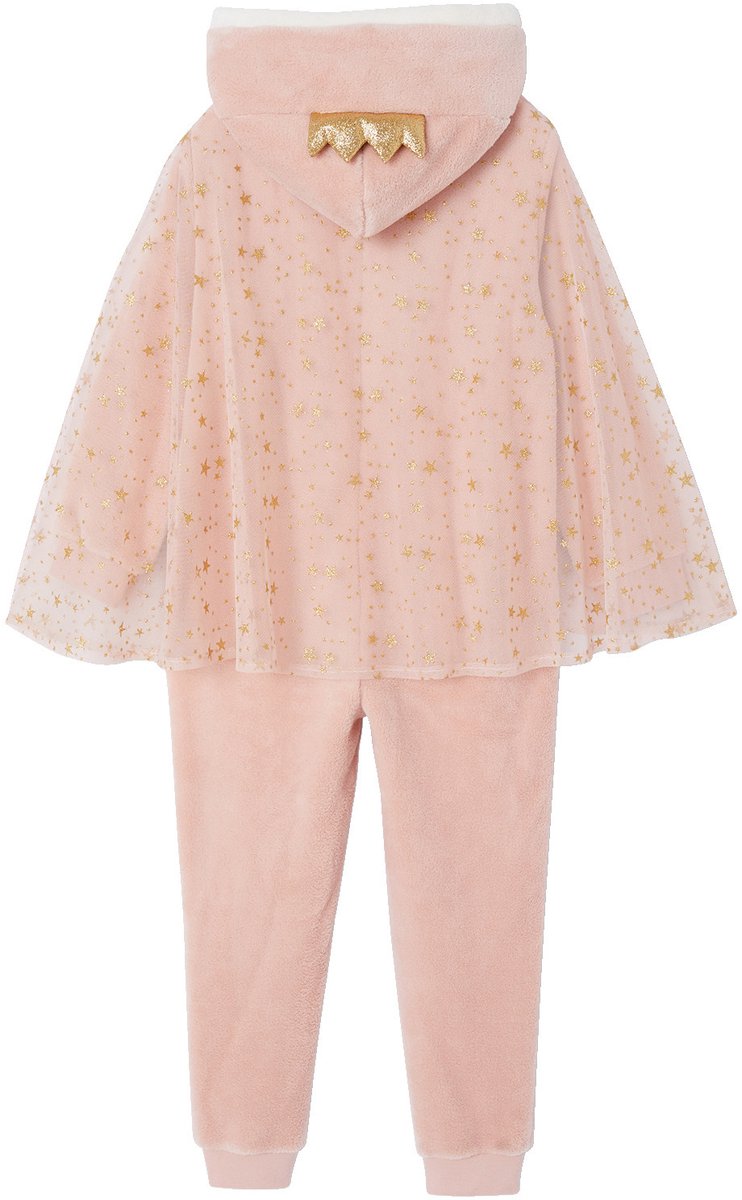 vertbaudet Prinsessenonesie meisje roze (poederkleur)
