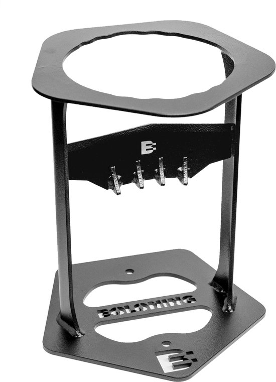 Boloning® Houtklover Gietijzer met Hamer - Houtsplijter - Houtklover voor aanmaakhout - Houtkliever - Hout klover - Houtklover muur - Kloofmachine - Kloofwig - Splijtwig - Houtklover manueel — afbeelding 4