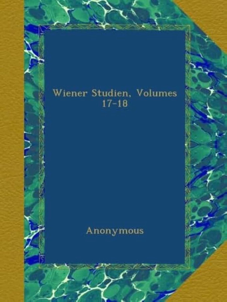 Studien, Volumes 17-18