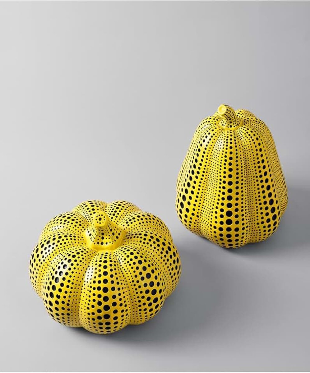 Wave Point Abstract Standbeeld Ornamenten Wit Fruit Sculptuur Home Decor (Pompoen B)