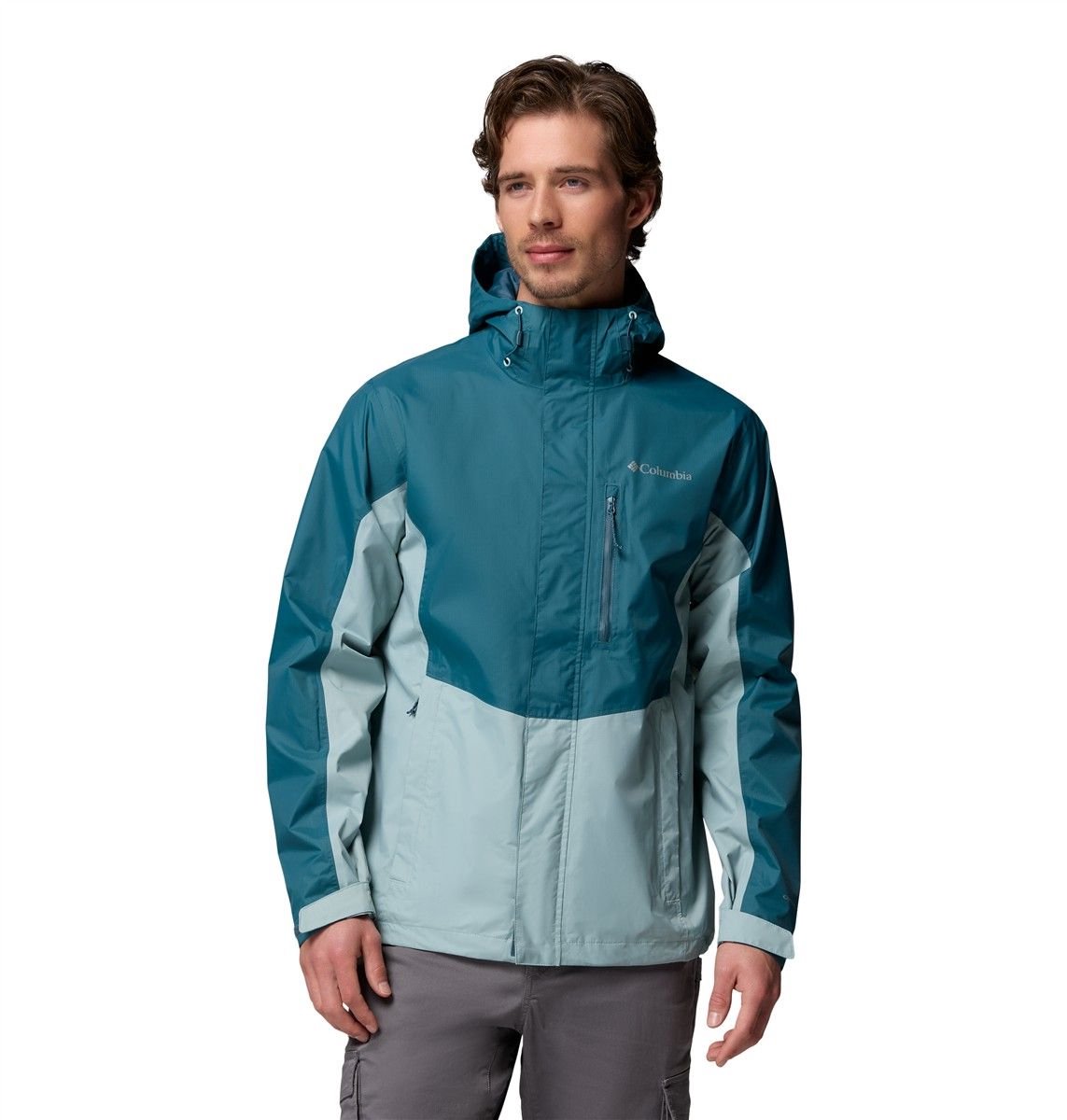 Columbia Pouring Adventure III Jacket M Heren Blauw