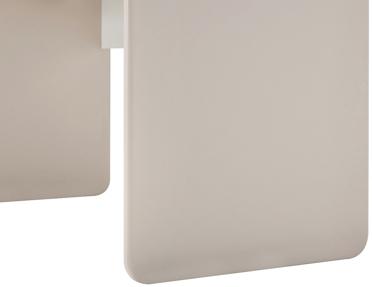 Vente-unique Bureau met 2 laden - Beige - RYNOVEL