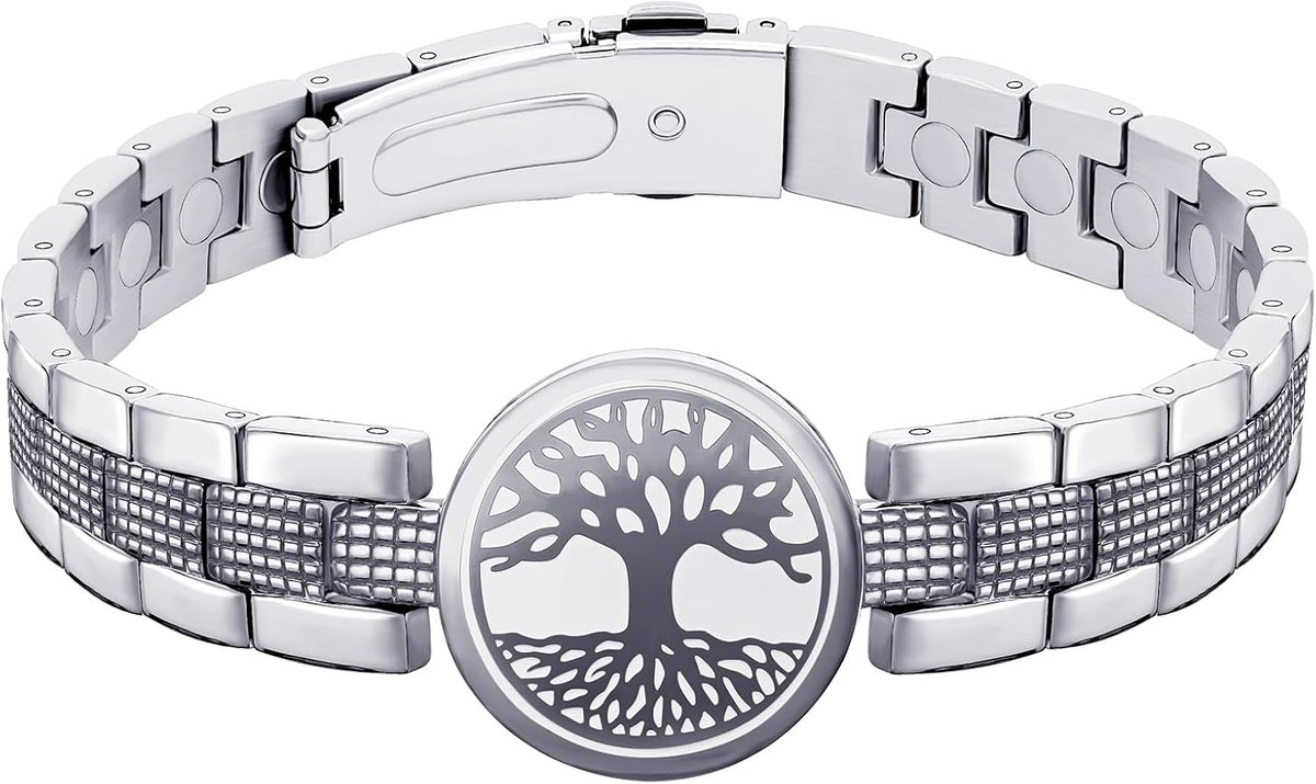 Ringen voor dames en heren, ultrasterke magneten, magnetische ring, gepolijste lifestyle-ring, sterke magneet (3525 gauss)
