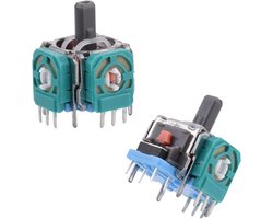 2 stuks Analoge Stick 3D Joystick Vervanging voor PS4 Controller, 3D Joystick Axis Analoge Sensor Vervangende Module,
