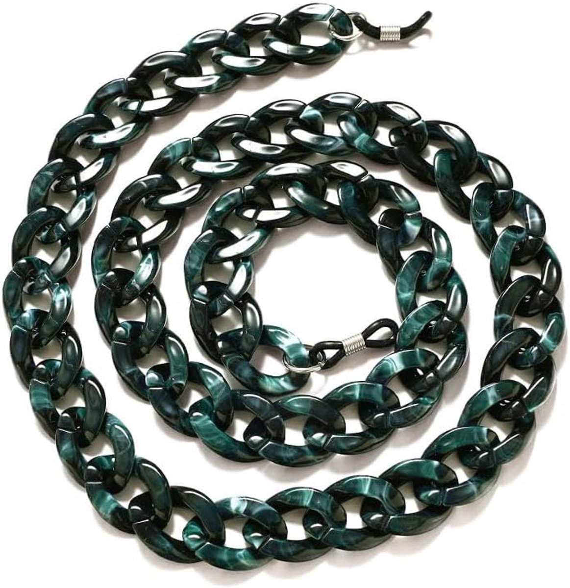 Kettingen voor dames, acryl oogglashouder verstelbare zonnebril lanyards houder ketting voor glazen