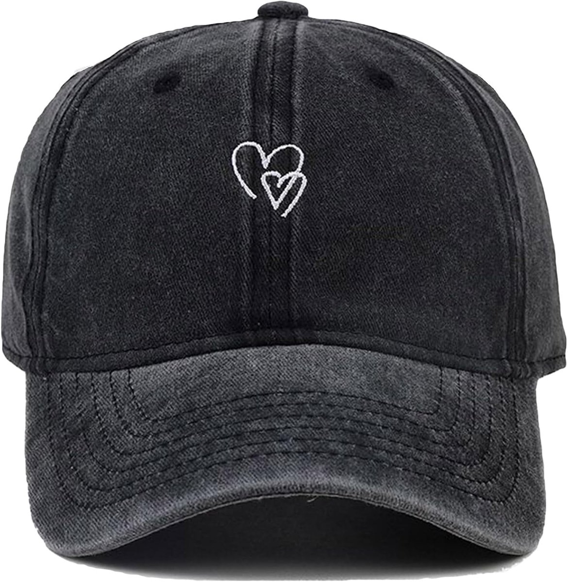 Baseballpet met vizier, uniseks, katoen, verstelbaar, honkbalpet voor heren en dames