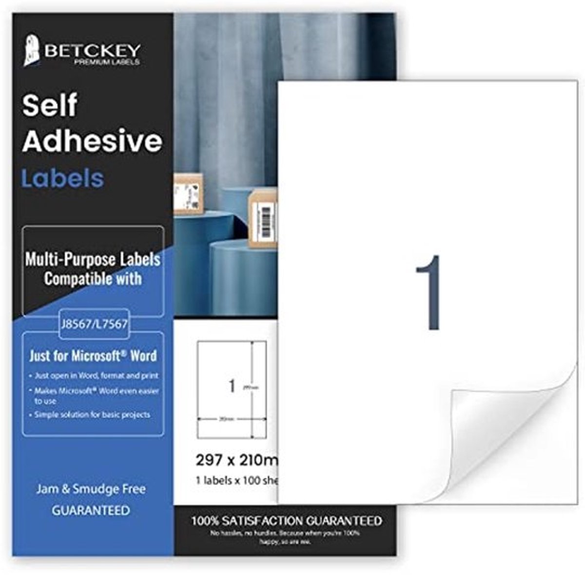 200 Vellen A4 Stickerpapier - Afdrukbare Zelfklevende Etiketten voor Inkjet en Laserprinter