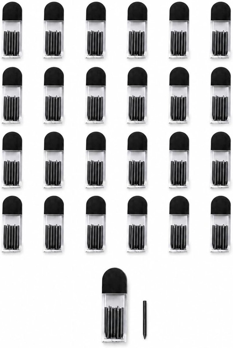 2B, 240 stuks, 2 mm × 20 mm, reservevullingen voor passer