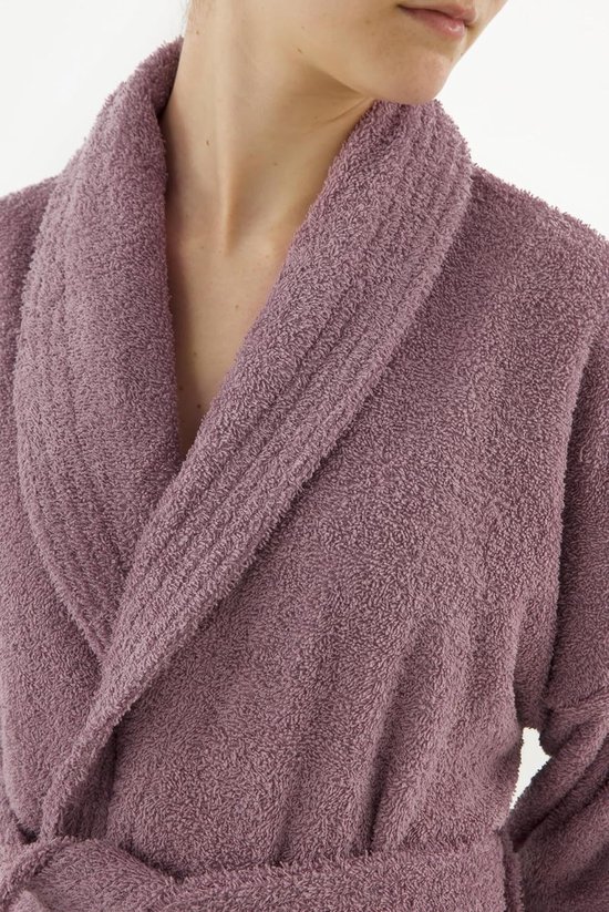 Towel Elegante badjas voor dames en heren, 100% katoen, 500 g/m². Optie met capuchon of zonder capuchon. Zacht en absorberend voor douche, spa en zwembad — afbeelding 4