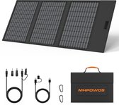 45W Opvouwbaar Zonnepaneel ETFE | IP67 Waterbestendig Zonneoplader voor Kamperen & Camper, Compatibel met Draagbare Energiecentrale, 24% Omzettingsrendement