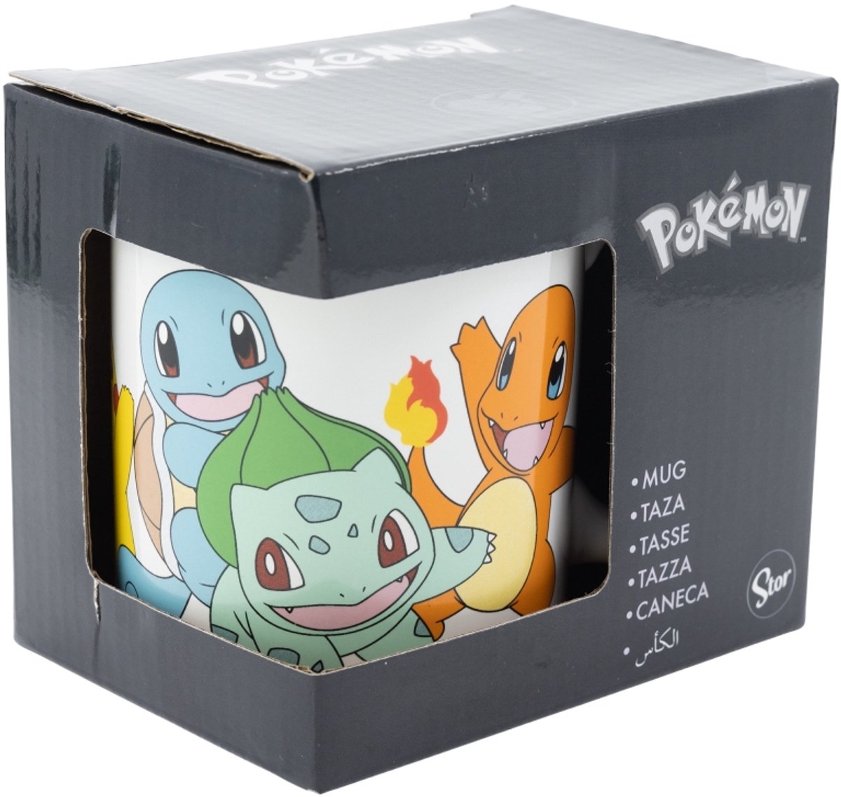 Pokémon keramische mok / drinkbeker - 325 ml - Gift box Squirtle Charmander Bulbasaur Pikachu — cadeau in Spellen & Speelgoed - foto 2