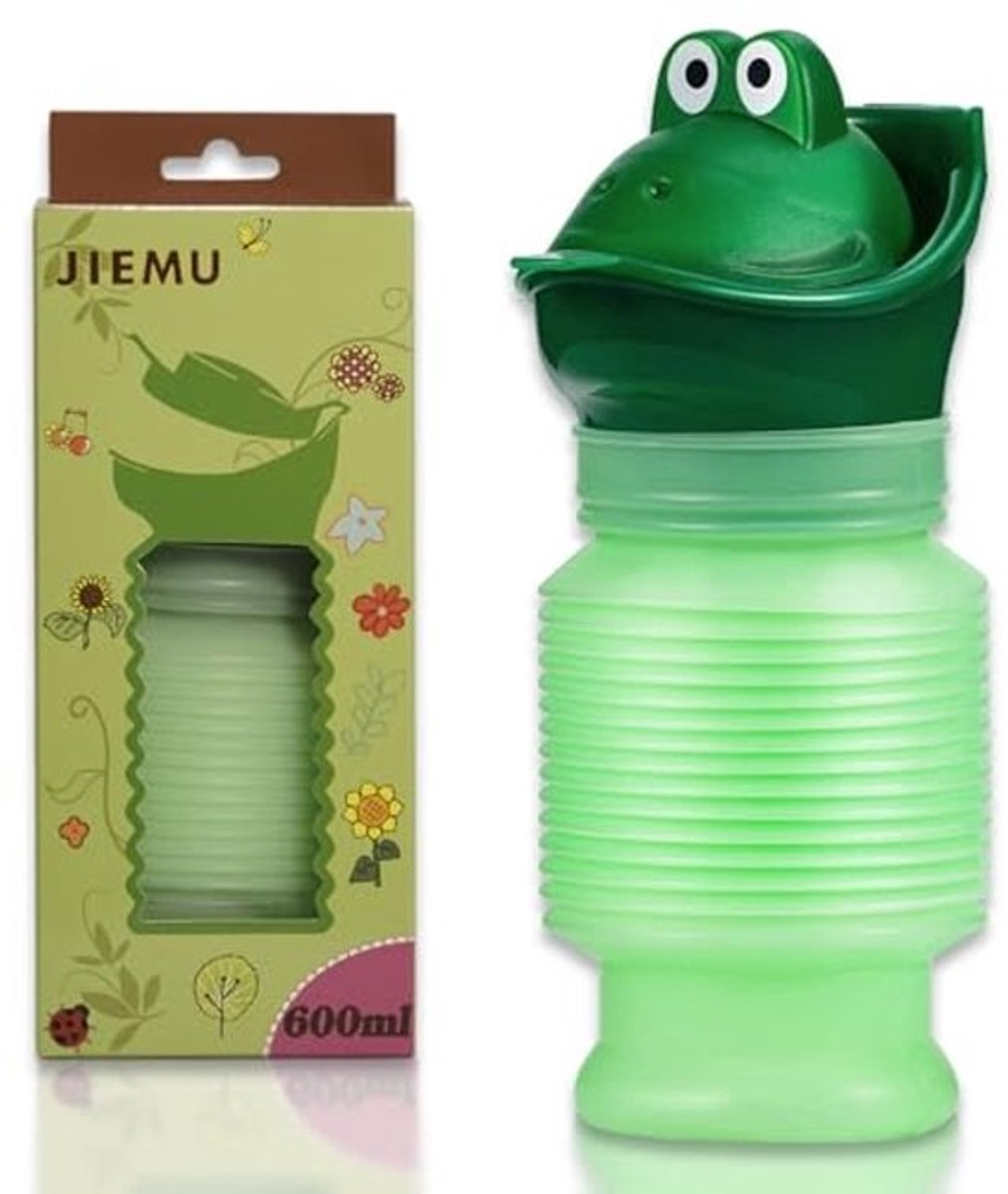 Draagbaar krimpbaar urinoir 600 ml - Herbruikbaar mobiel toilet voor mannen en vrouwen