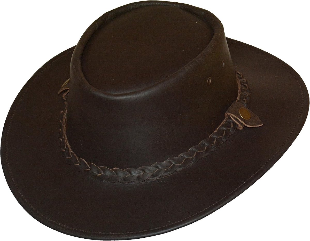 Jungle Sorrento Leren hoed Western hoed Cowboyhoed Australië hoed…