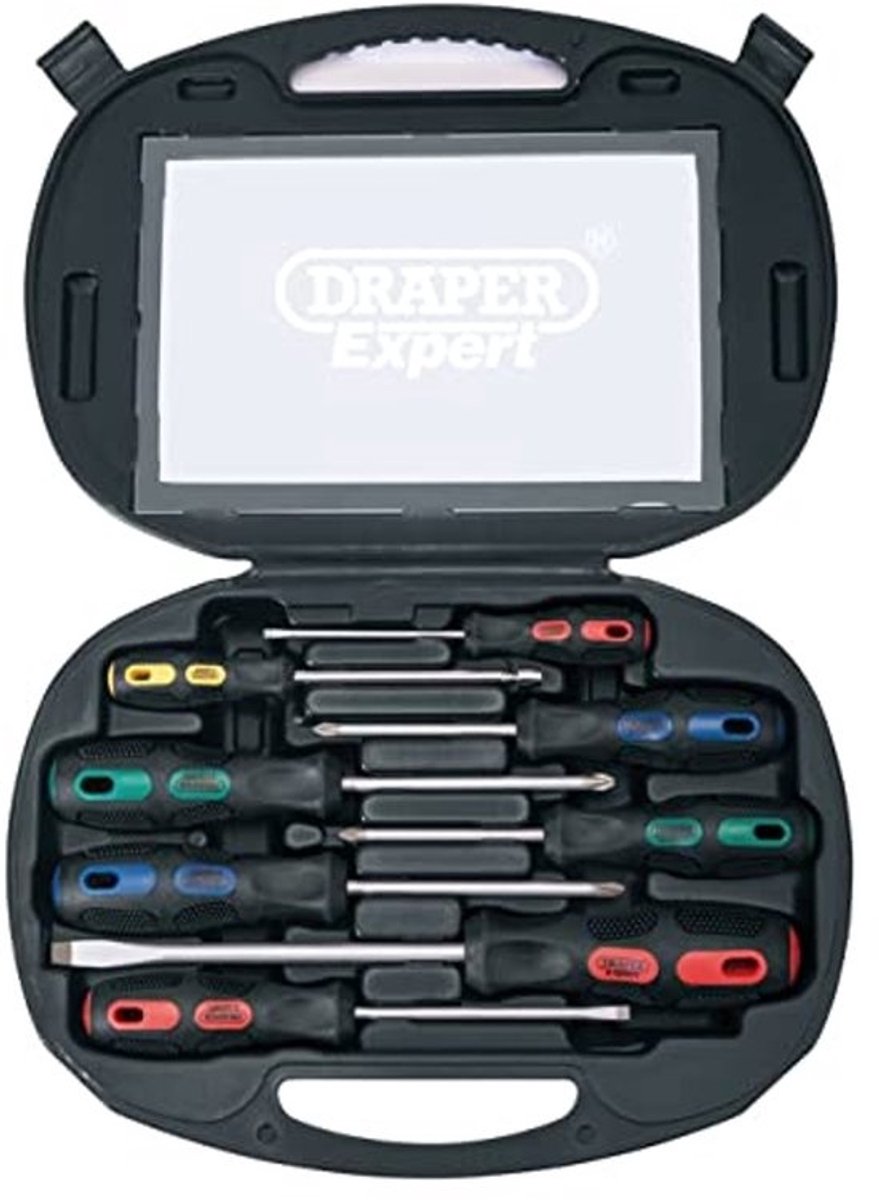 Schroevendraaierset - Gereedschap Set - Klusjes Thuis - Magnetische Tips - 8 Delig - Blauw