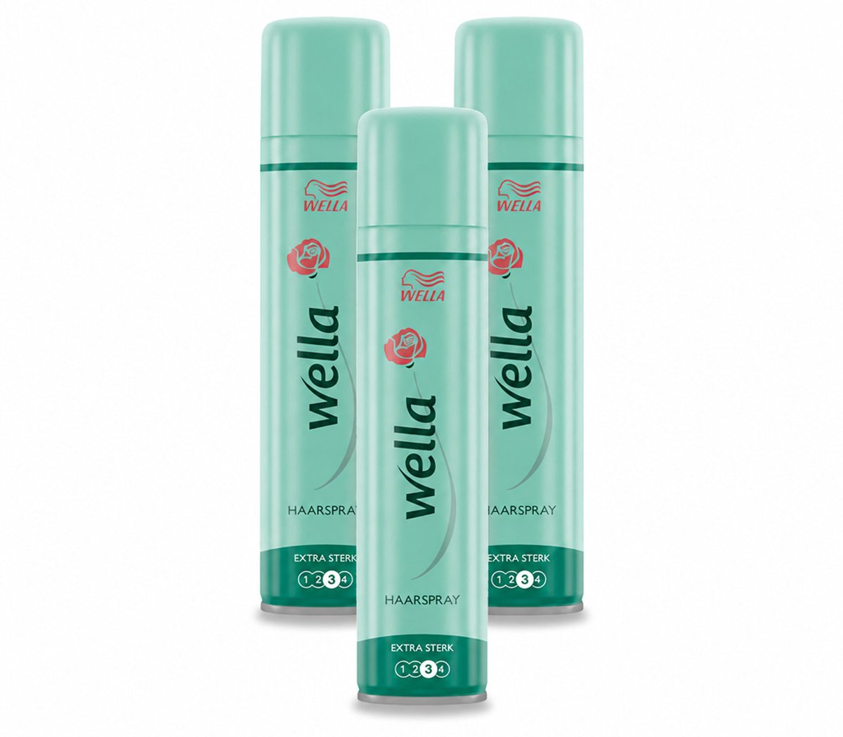 3 x Wella – Forte – Haarspray Extra Strong – 400 ml - Bulkverpakking - 3 stuks