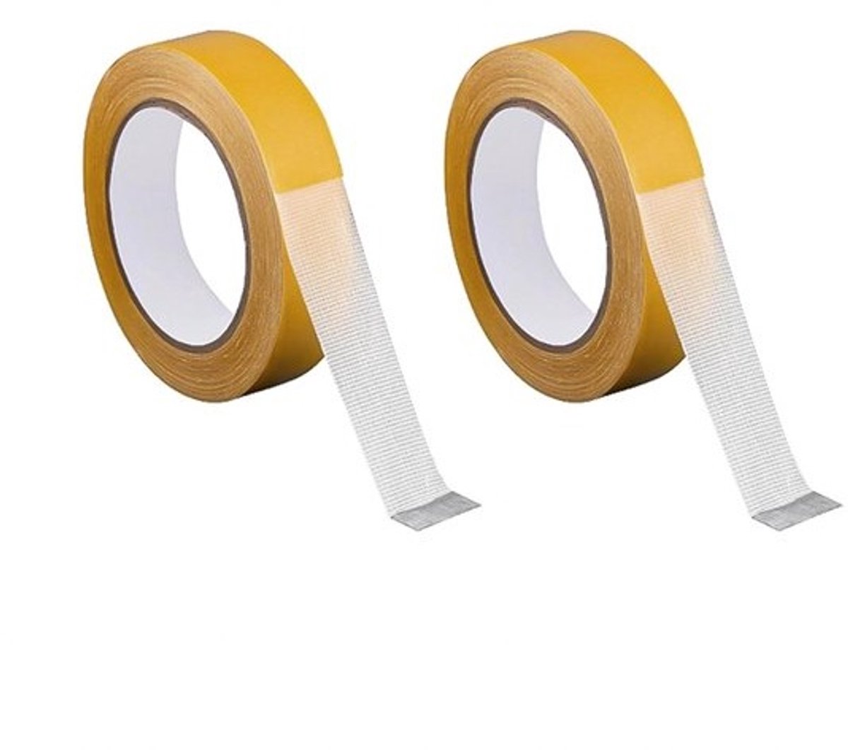 Zware dubbelzijdige tape - 2 rollen - 0,78" x 66 Feet | Extra sterke tape - Voor vloerkleden, meubels en reparaties