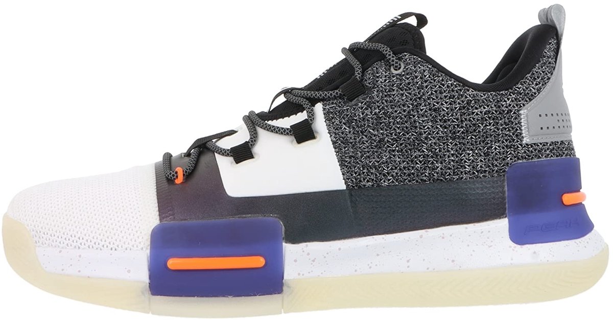 PEAK Lou Williams 3 - Basketbalschoenen - Blanc Violet - Maat 45