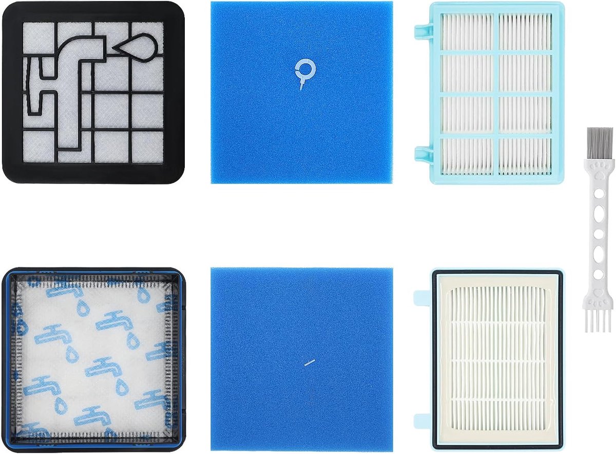 Filters voor Philips PowerPro Compact, reservefilterset