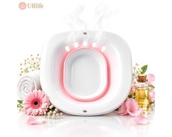 Yoni URlife Stoombad – Vaginale Stoombad – Steam Seat – Inklapbaar Zitbad voor Toilet – Vaginale Douche & V-Steaming – Intieme Verzorging Vrouw – Menstruatie & Postpartum Herstel