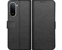 Just in Case hoesje geschikt voor XiaomI Redmi A7 Pro (4G) / Poco C81 Pro Hoesje met Pasjeshouder - Bookcase Classic - Zwart