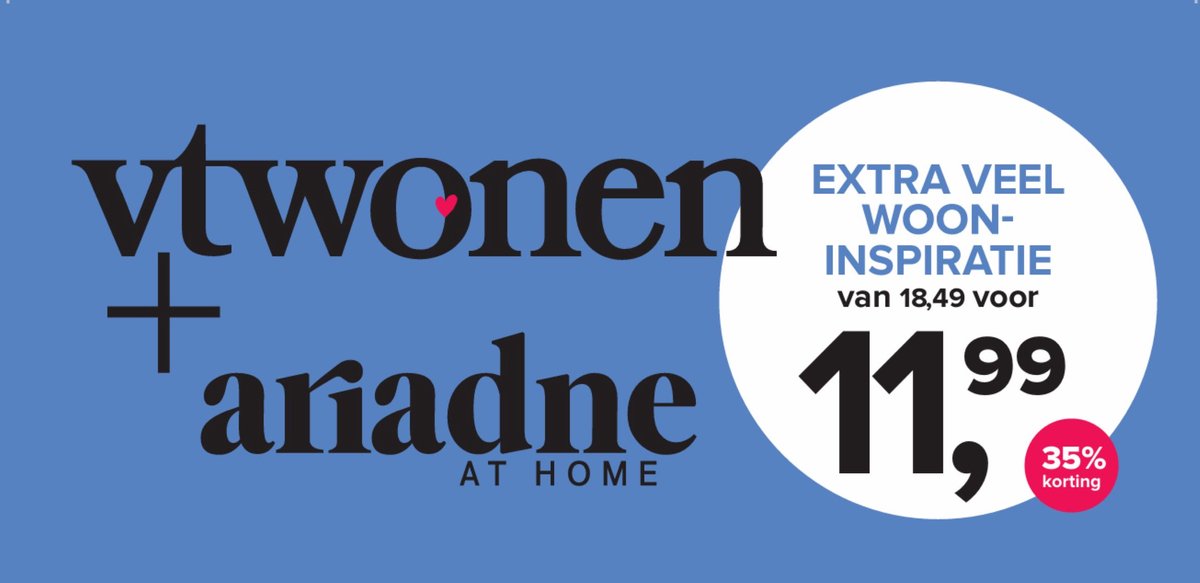 Pakket vtwonen + Ariadne at Home 2026-09 - Magazine voordeelpakket