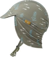 Fresk UV 50+ Zonnehoed voor kinderen 62 – Beschermende Reishoed – Hoofdbescherming Jongens - Groen - Ocean Green