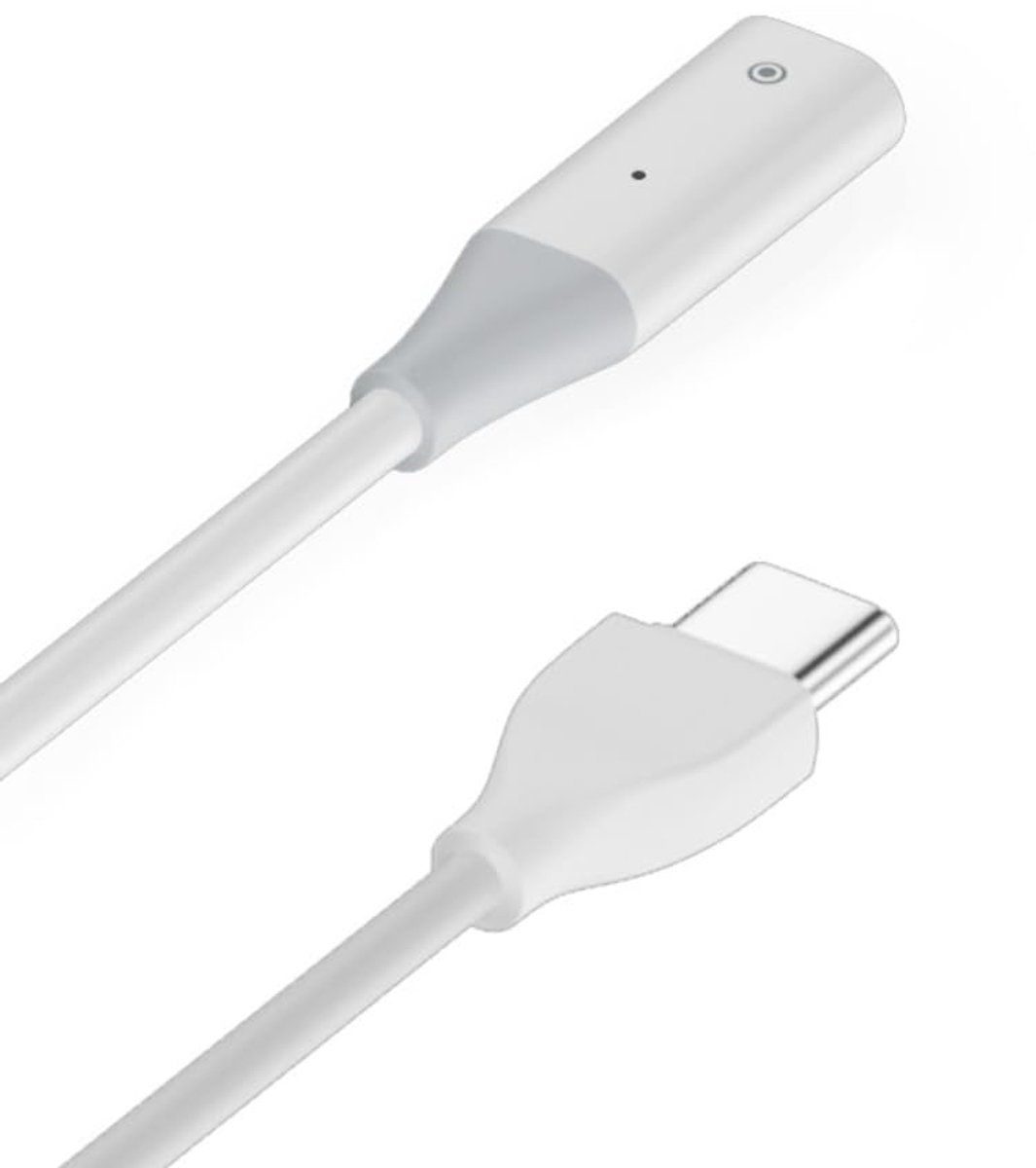 Oplaadkabel voor Apple Pencil | USB-C oplader adapter compatibel met Apple Pencil van de eerste generatie | 1 meter | alleen voor opladen