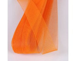 Linten 10 yards 8 cm crinoline band stijf paardenhaar vlecht sierband netband verstevigingsband tule band band voor bruiloftsjurk hoofddeksels bruiloft kerstdecoratie