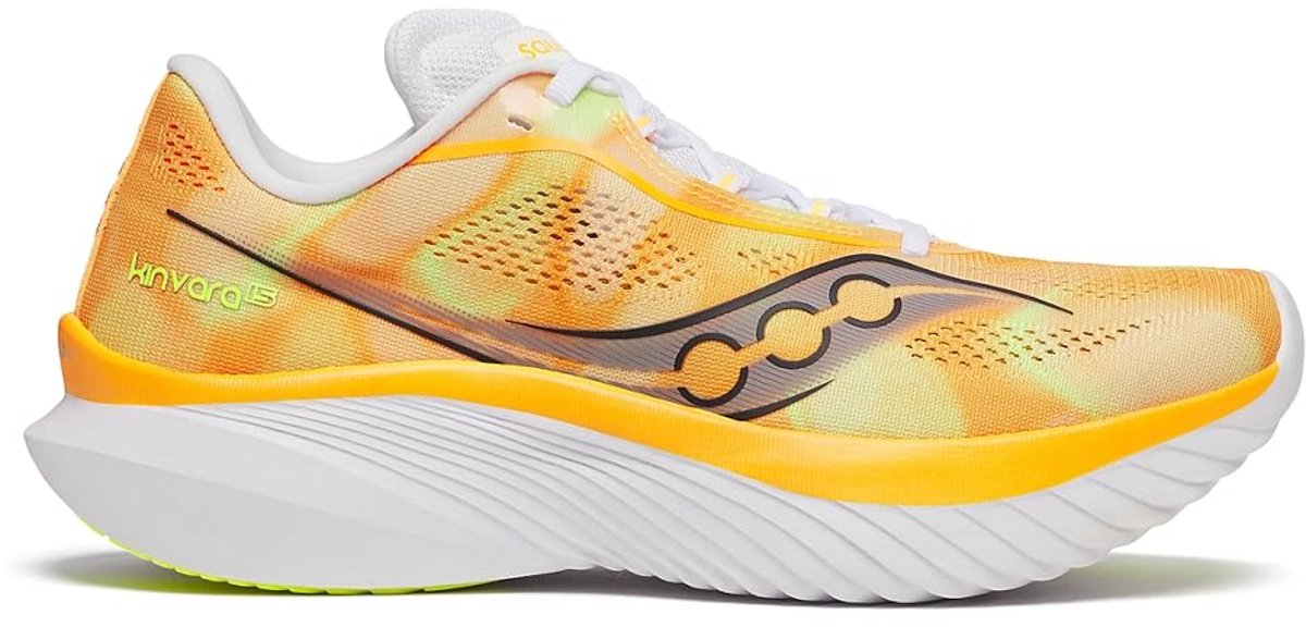 Saucony Kinvara 15 Hardloopschoen Dames Peel Wit