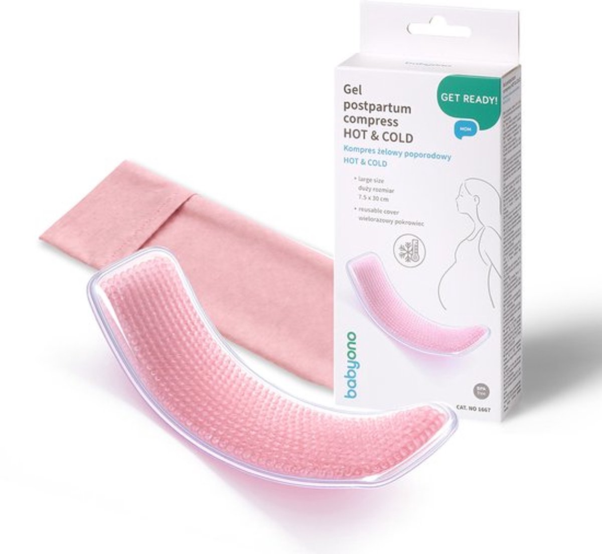 Perineum gel koel kompres | Postpartum gel kompres | Koel en warmtekompres