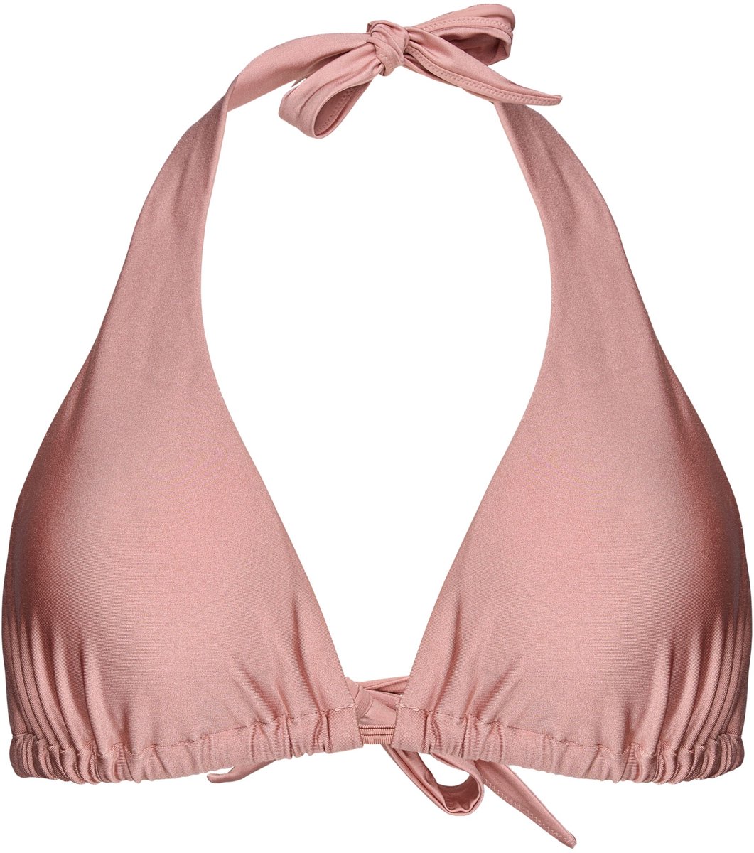 ESOTIQ Tropez - Triangelbikinitop - Zachte Cups - Uitneembare Vulling - Perzikkleur