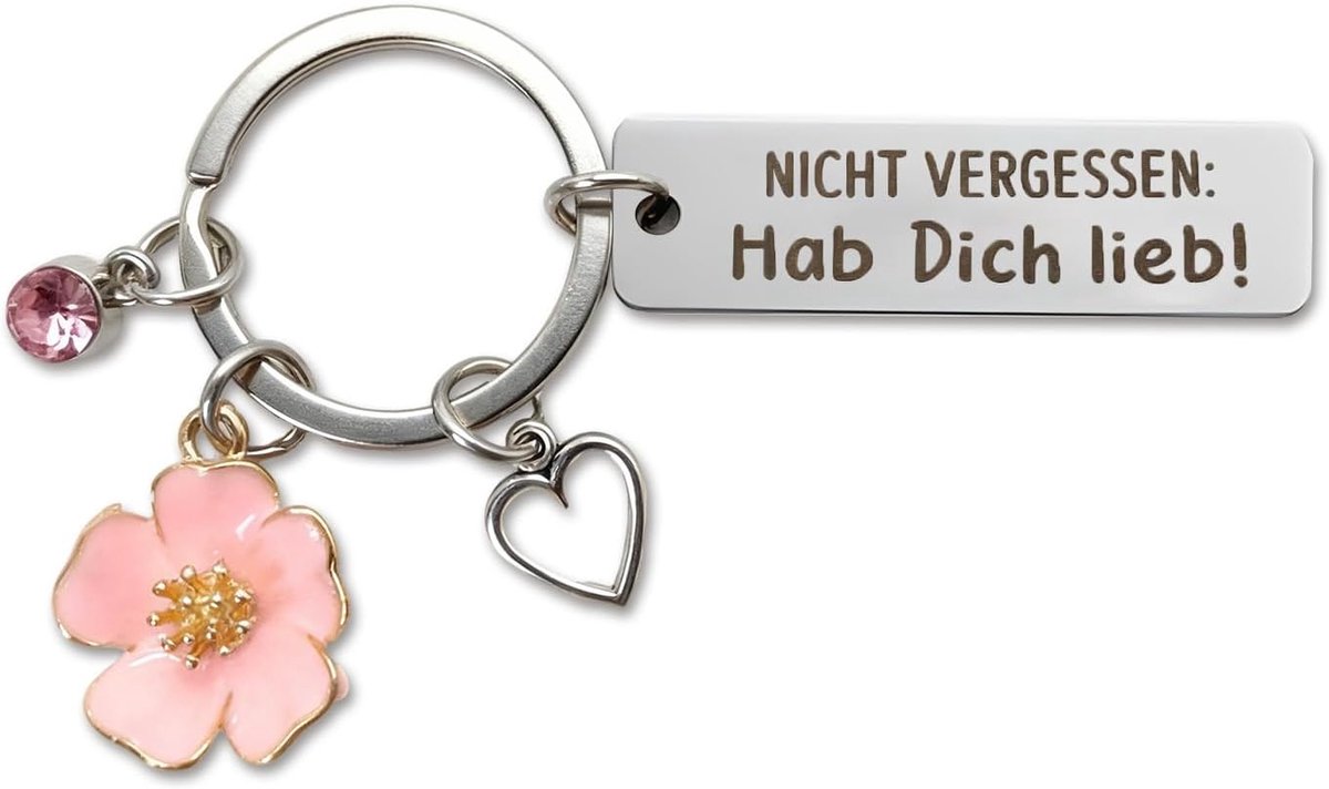 Cadeaus voor vrouwen, voor vrouwen, sleutelhanger gepersonaliseerd kerstcadeau, cadeaus voor mama of vriendin.