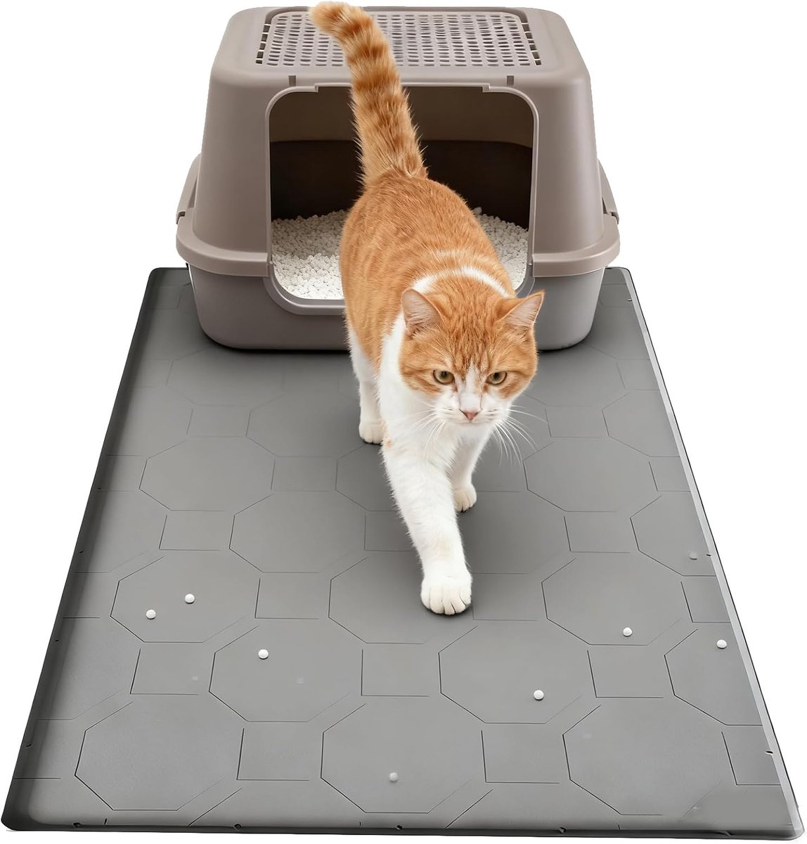 Kattenbak mat