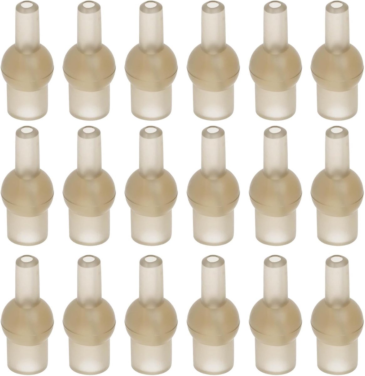 50 STKS Karper Vissen Tulp Stop Kralen Rubber 16mm Compatibel met Vissen Karper Rigs Voor Quick Change Swivels