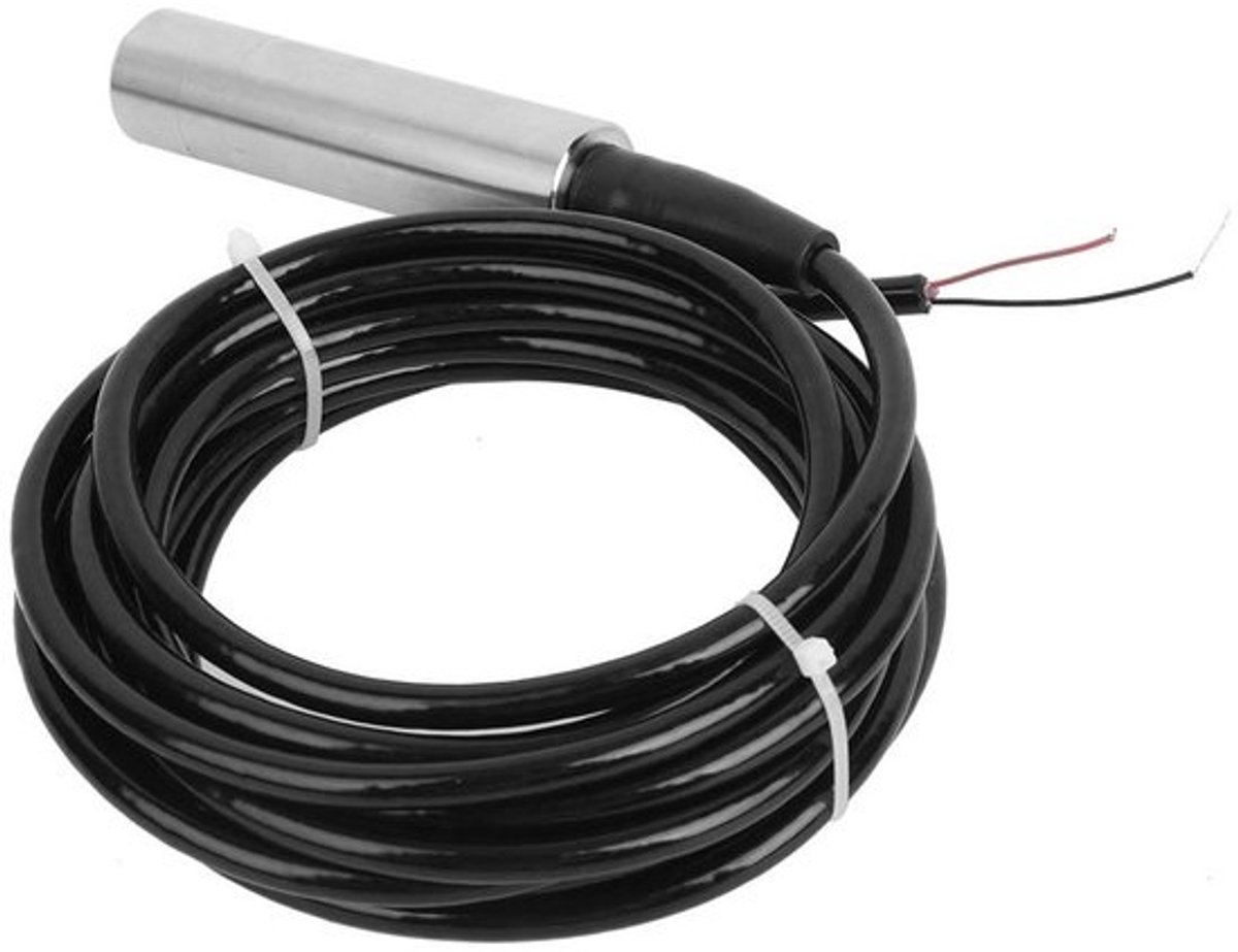 Liquid Level Sensor 4-20mA DC24V, IP68 Waterdichte Niveau Transmitter voor Water en Olie, Bereik 0-3m