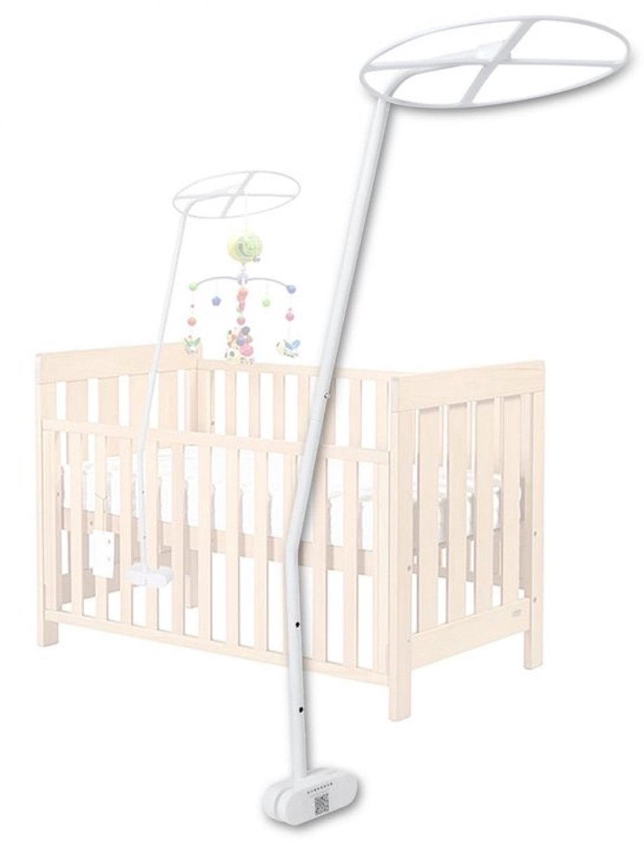 Dailygoods verstelbare netstandaard - Wieg - Houder - Lichtgewicht - Eenvoudige installatie - Bescherming tegen muggen - Comfortabele slaapervaring - Wiegnet