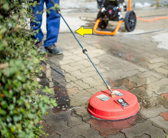 ‧ Uitbreiding voor standaard roestvrij staal 53cm Uitbreiding Wand voor benzinedrukspoelmachine Spuitpistool (SS000-EW001) — afbeelding 2