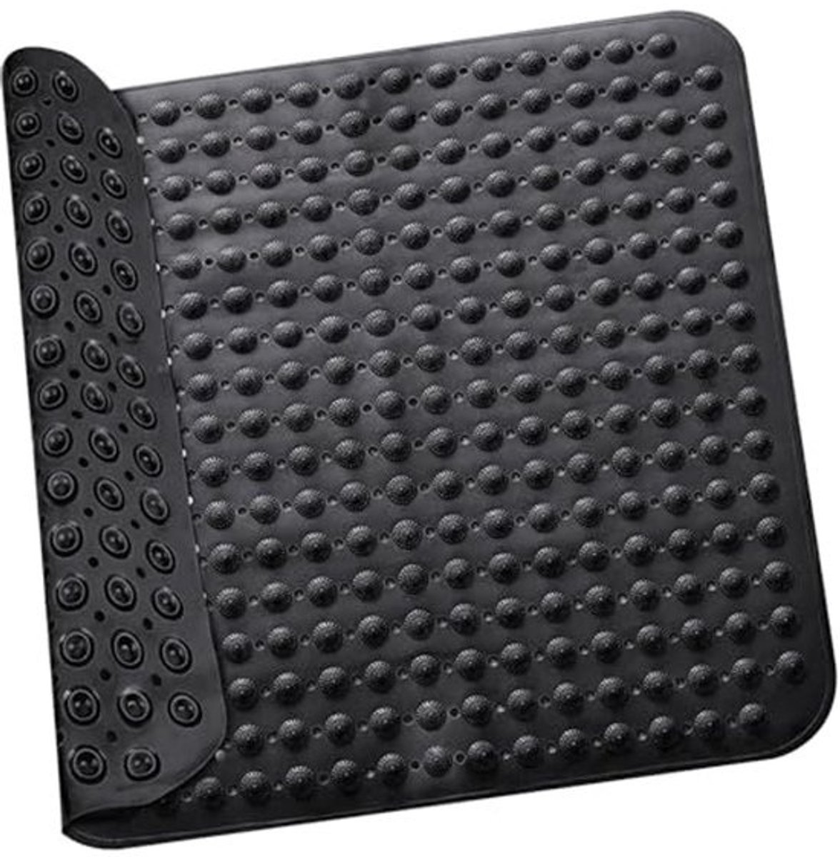 Antislip Douchemat 48 x 48 cm - Wasbare Badmat met Drainagegaten voor Douche en Sauna