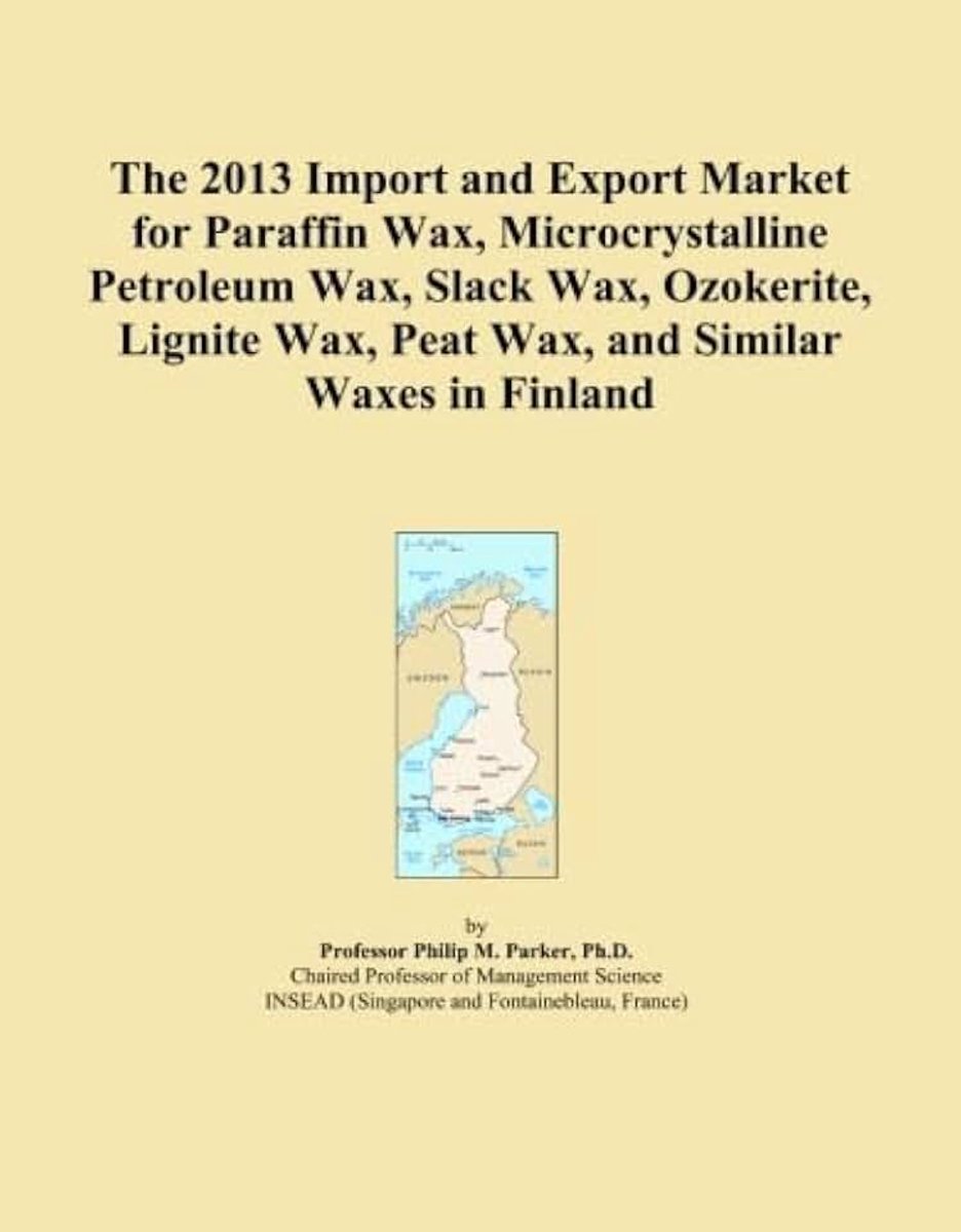2013 Import and Export Market for Paraffin Wax, Microcrystalline Petroleum Wax, Slack Wax, Ozokerite, Lignite Wax, Peat Wax, and Similar Waxes in Finland