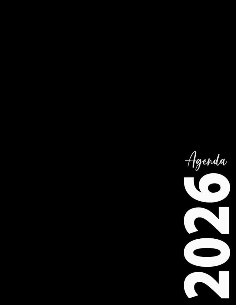 Journalier: 1 Page Par Jour Avec Heure, 12 Mois De Janvier À Décembre, Format A4