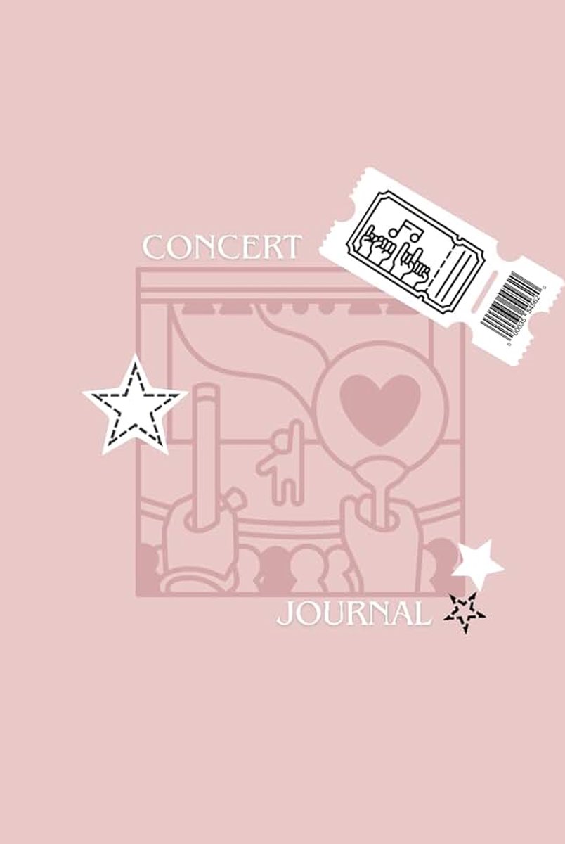 Journal: A Tracker and Logbook to track your favorite live show memories (Alternate book cover in pink)