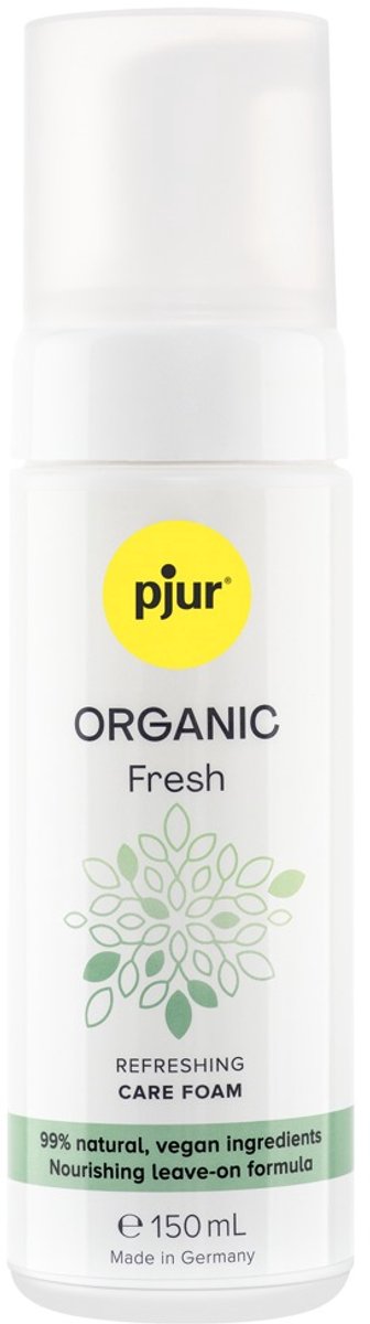 Pjur Organic Fresh - Verfrissende Verzorgingsschuim - 150 ml