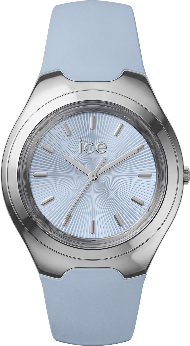 Ice Watch ICE bubble 025948 Horloge - Siliconen - Blauw - Ø 36 mm