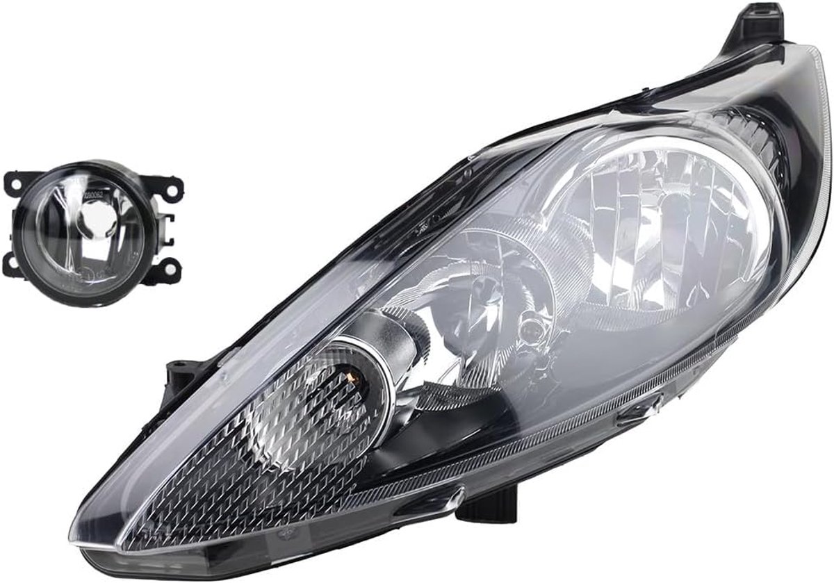 Koplamp halogeen geschikt voor Ford Fiesta 08 10/2008-11/12 H7 H1 Li. + mist