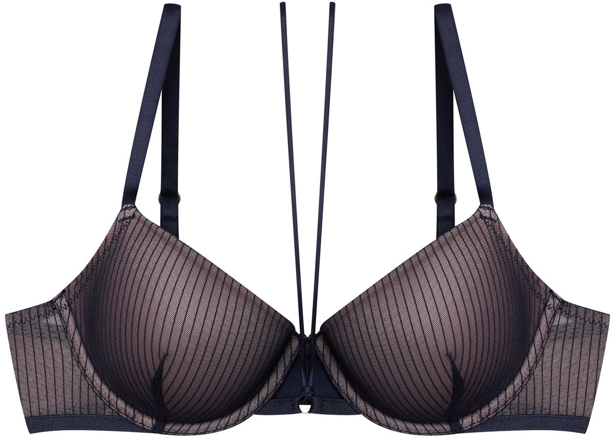 ESOTIQ Brittany - Push-upbeha - Zwart - 80B - Uitneembare Vulling